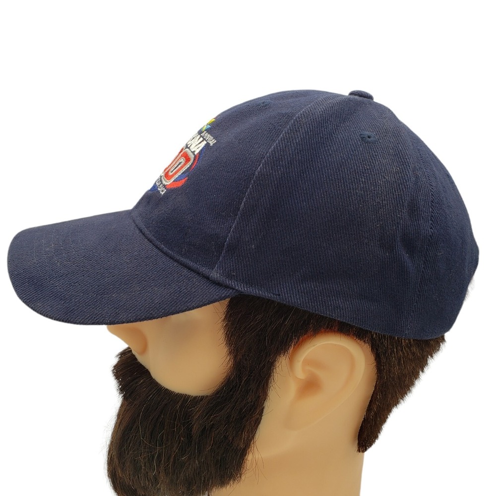 2005 NASCAR 47th ANNUAL DAYTONA 500 Navy Blue Adjustable‎ Baseball Cap Hat - Picture 4 of 9
